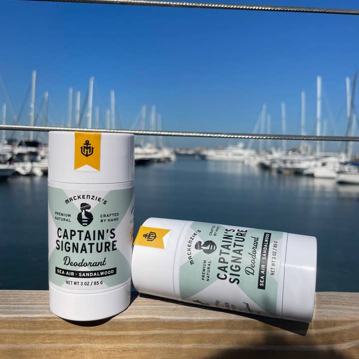 MacKenzie's Fisherman - Wholesale Deodorant - Unisex - Captain's Signature Deodorant 3 OZ (12 qty)3