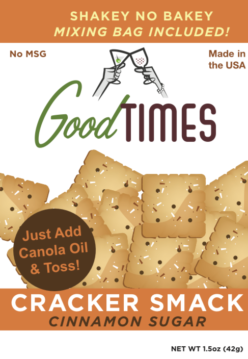 Good Times - Wholesale Crackers - Cracker Smack® Cinnamon Sugar - Mixed Case1