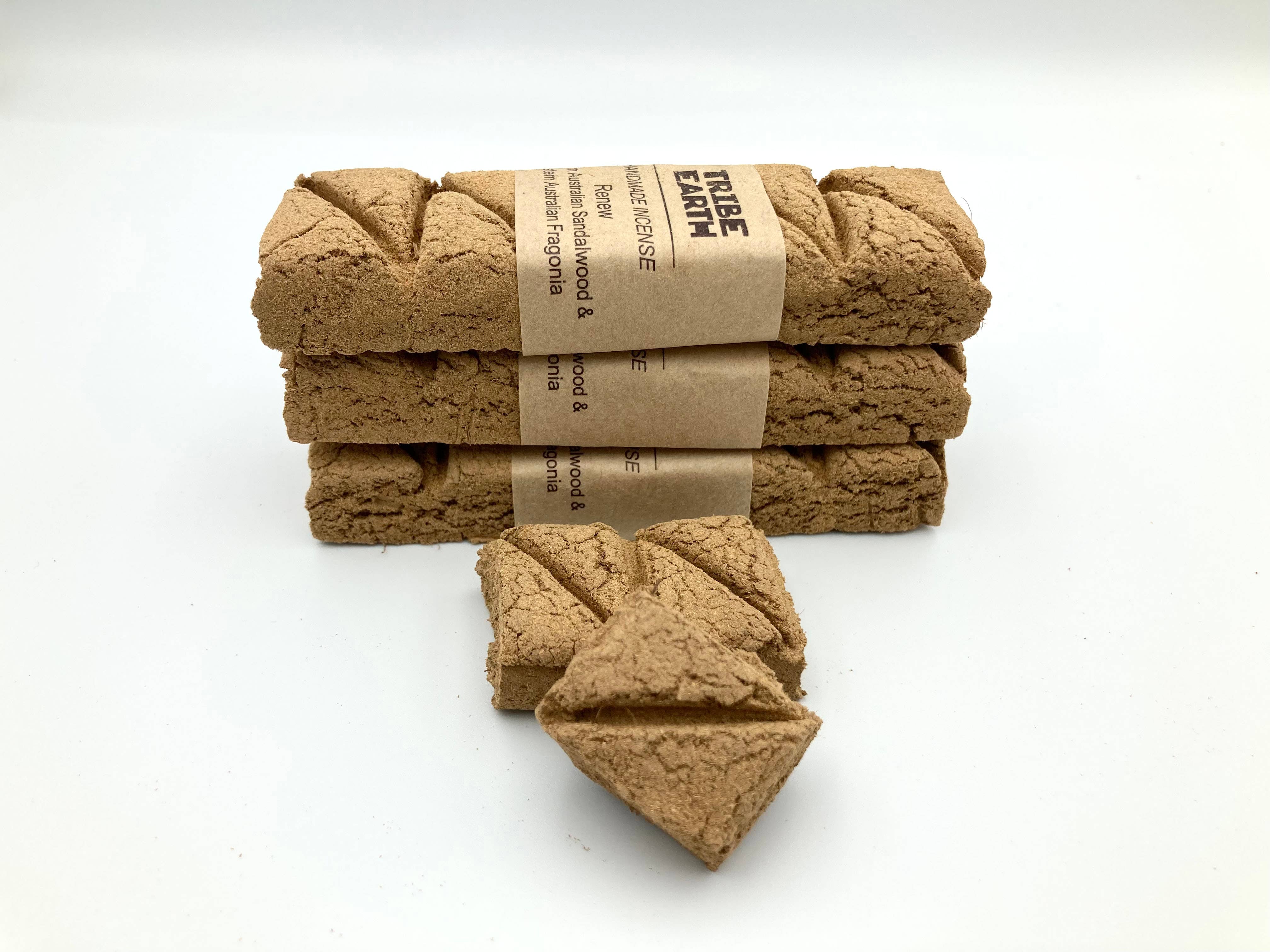 Tribe Earth Incense - Wholesale Incense - Renew - Sandalwood And Fragonia Handmade Incense2