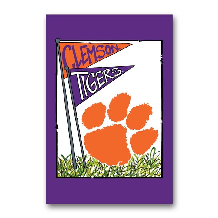 MAGNOLIA LANE - Wholesale Flag - Clemson Mascot Flag