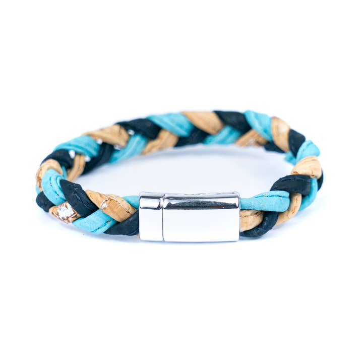 Meninas Bonitas Cork - Wholesale Beaded bracelet - Colorful Cork Bracelet Made of Natural Cork BRW-013-MIX-59