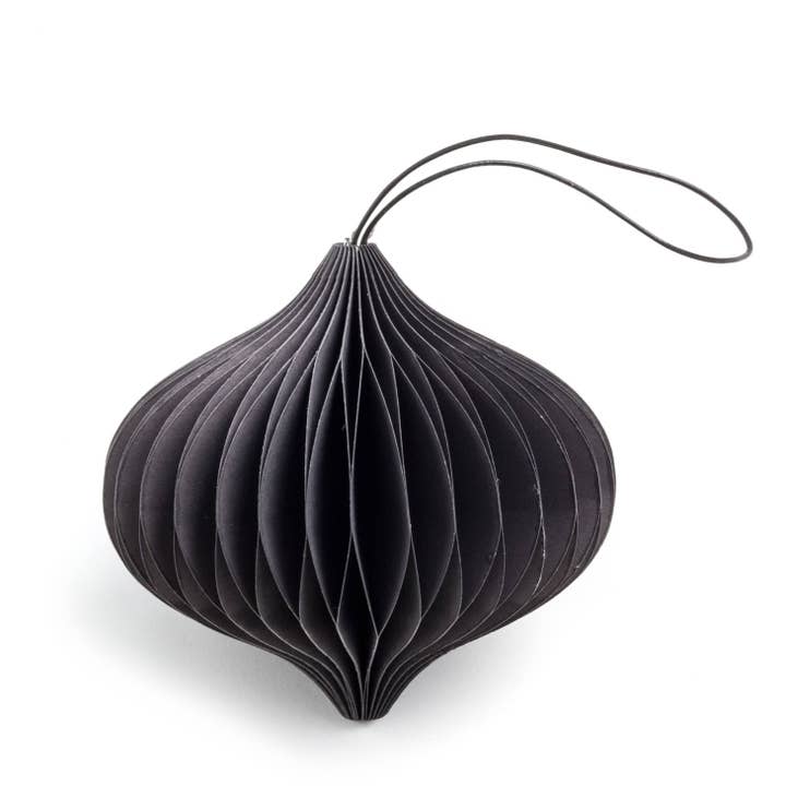 Holiday Ornament Paper Onion by Nordstjerne - Pack of 12 for wholesale by Nordstjerne North America