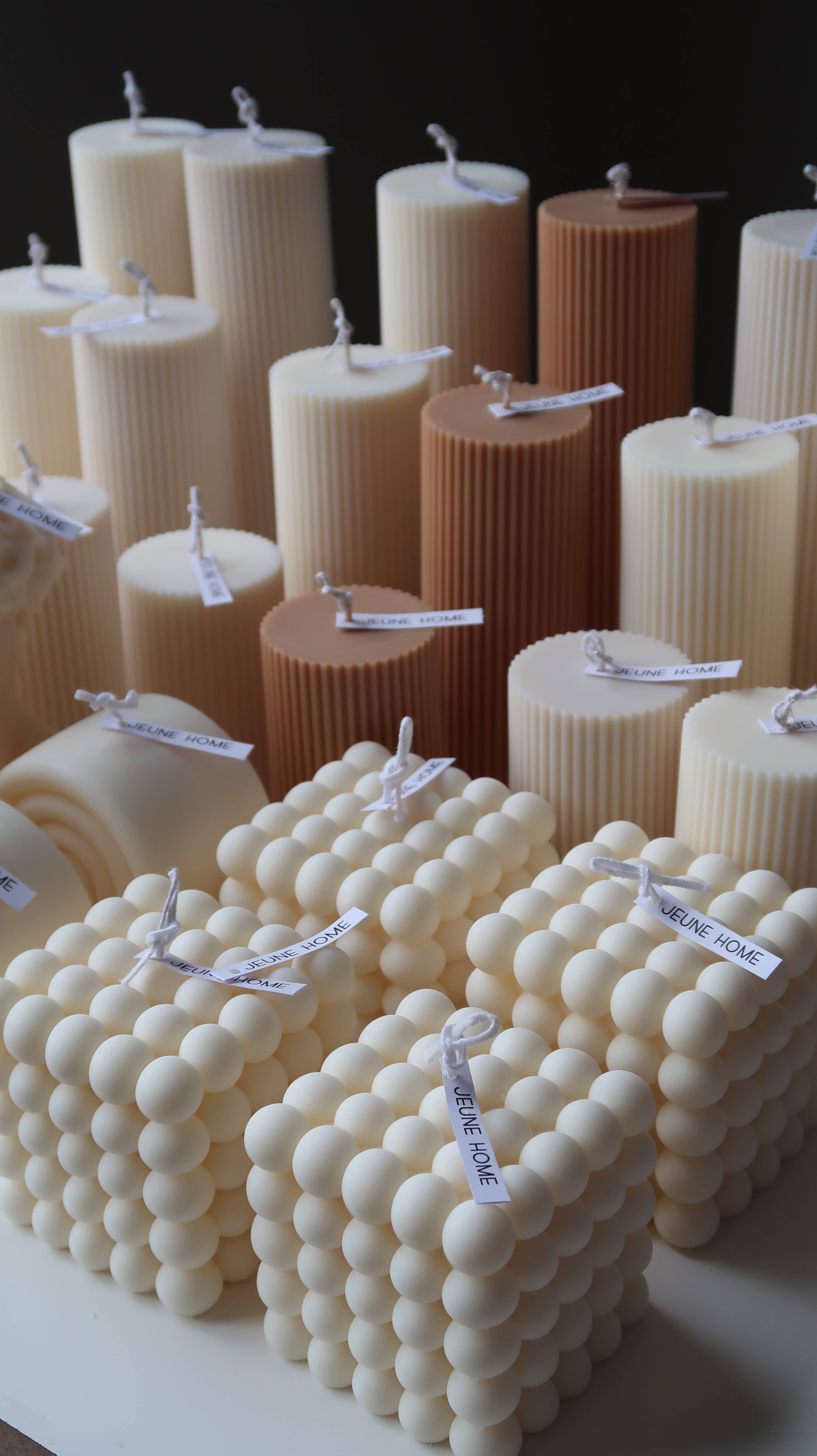 Jeune Home - Wholesale Novelty Candle - Large Soy Bubble Candle2