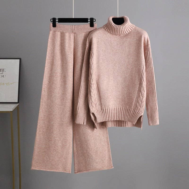 Marayn - Wholesale Lounge Set - Women's - Cozy Chic Knit Set FallWinter Fashion6
