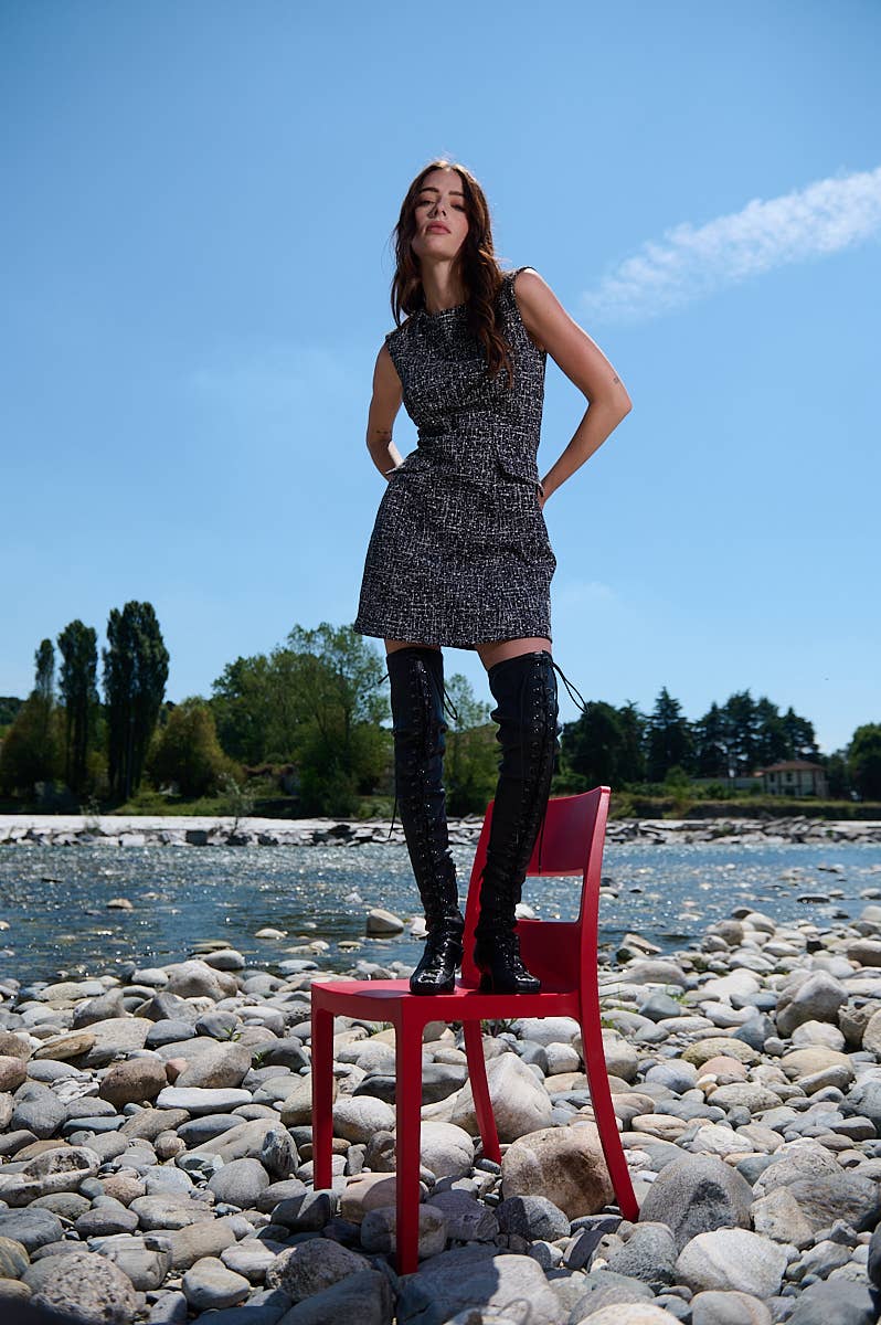 Luisella Mariani - Wholesale Pants - Women's - Jacquard Dress T1B 8381J41