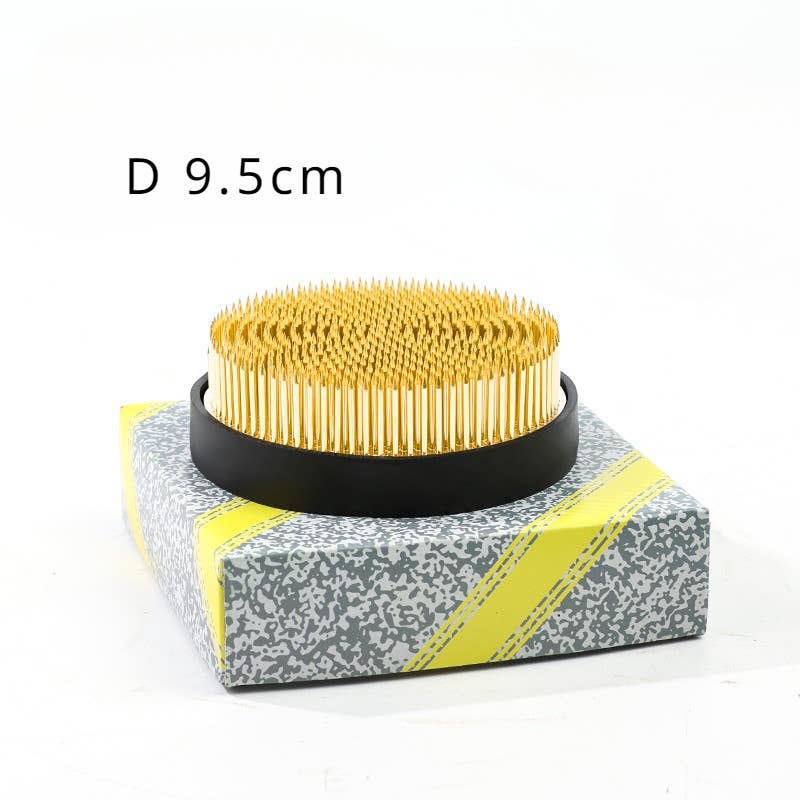 Gohobi （We cover U.S. import duties） - Wholesale Decorative Tabletop Object - Gohobi Ikebana Kenzan Stainless Steel Flower Stand7