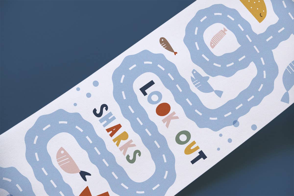 Scrollino - Venta al por mayor Libro para colorear y cuaderno de actividades - Niños y bebés - Libro creativo para niños - Scrollino TOUR OCÉANO3