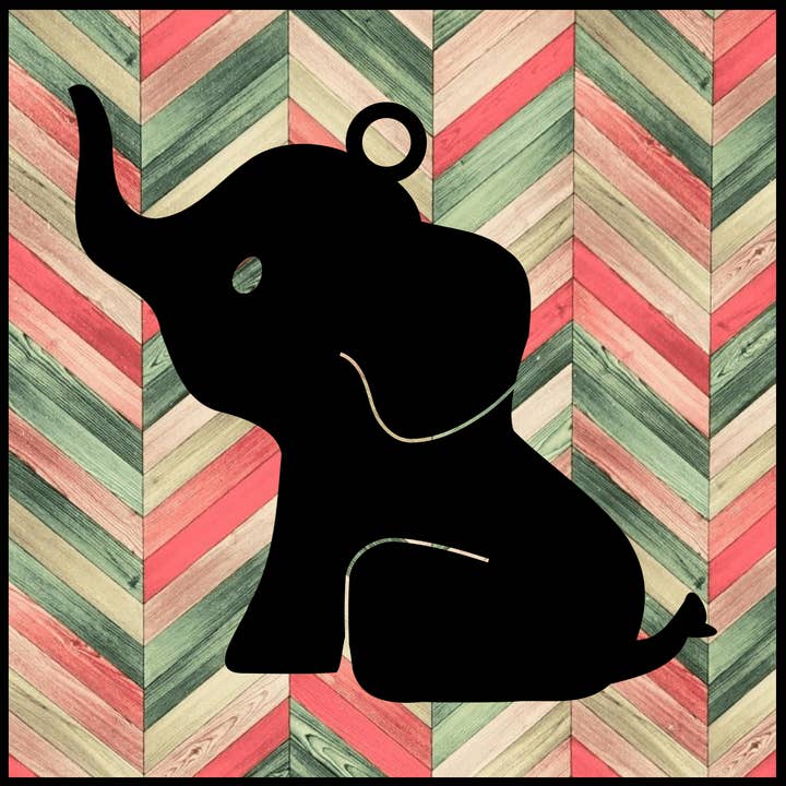 Ornamento Metálico Elefante por atacado de Designed With Sparks