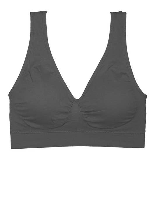 Comodo reggiseno senza cuciture in tessuto microfibra - YM-SB-72147 per la vendita all'ingrosso da parte di Best Underwear Line