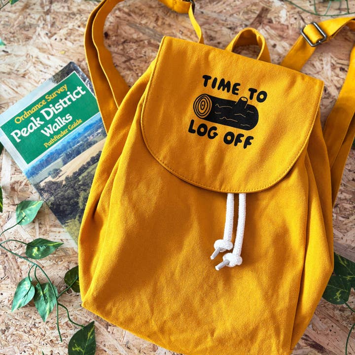 Time to Log Off Mini Backpack for wholesale by hello DODO