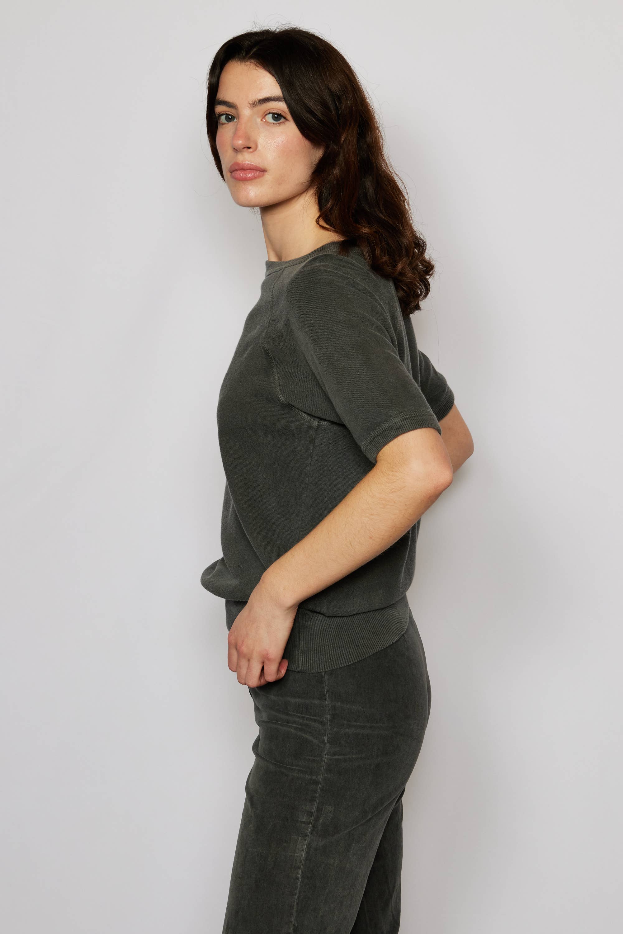 People Of Leisure - Wholesale Knit Top - Women's - Raglan Short Sleeve Top1