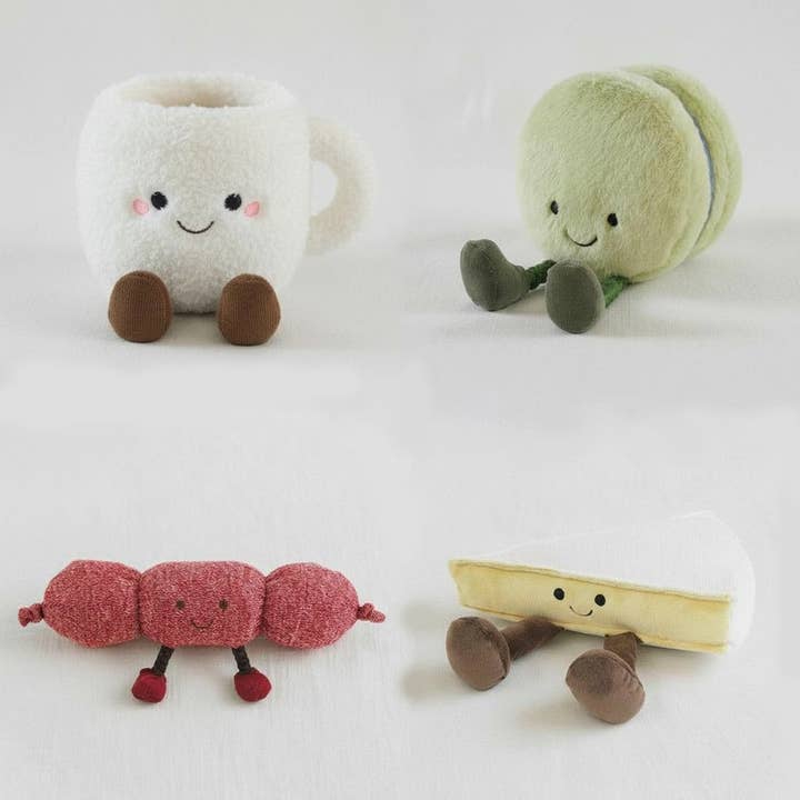 Brinquedo de Peluche para Cão com Apito em Forma de Chá da Tarde por atacado de kapeit