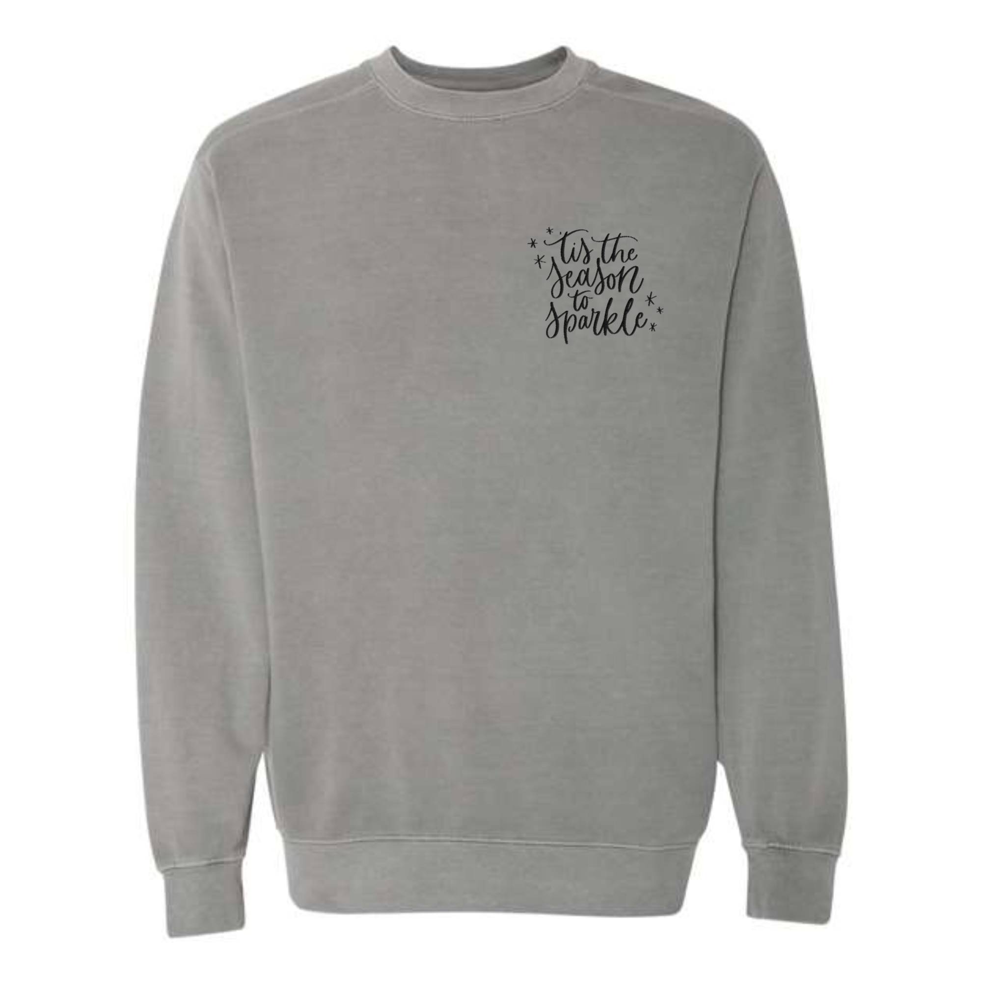 Scripted Pearl - Vente Sweat-shirt à imprimés – femme - Sweat-shirt de Noël brodé This The Season Comfort Col7
