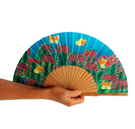 SECO-SECO - Wholesale Handheld Folding Fan - CARDON FAN1
