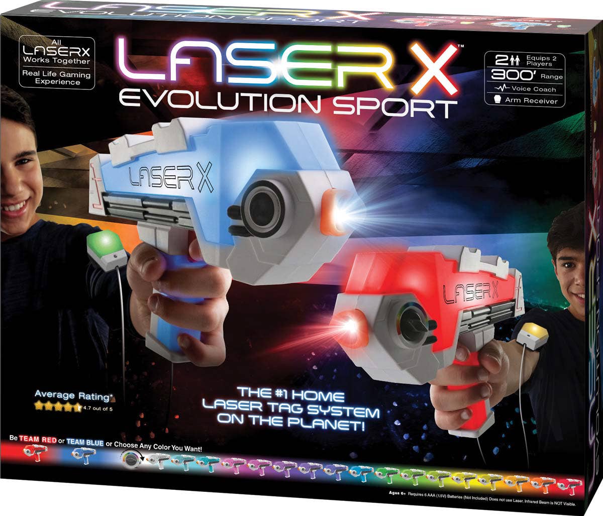 Toysmith - Wholesale Toy Set - Kids - Laser X Ultra Double B2 Blasters