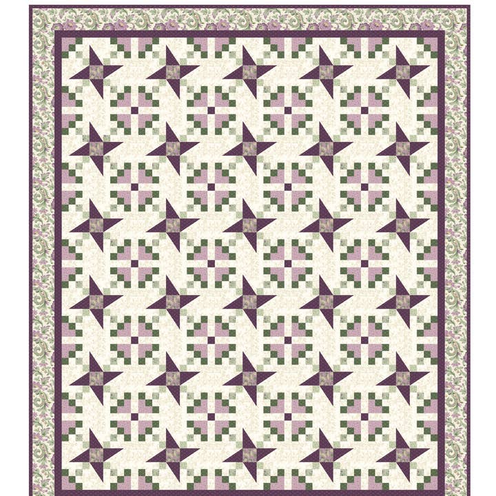 Lamb Farm Designs - Wholesale Quilt - Garden Pinwheels Quilt Pattern