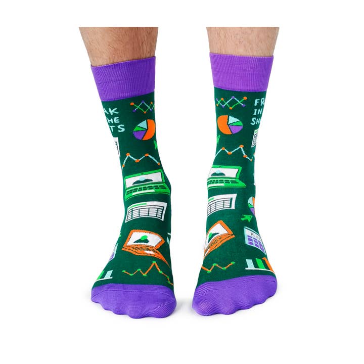 Uptown Sox - Wholesale Socks - Men's - Freak in the Sheets Socks - M/L (Men)