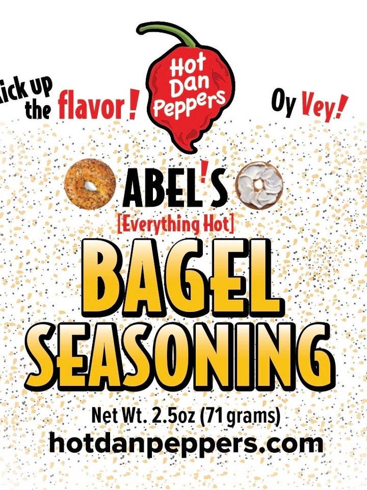 Abel’s Bagel Seasoning for wholesale by Hot Dan Peppers