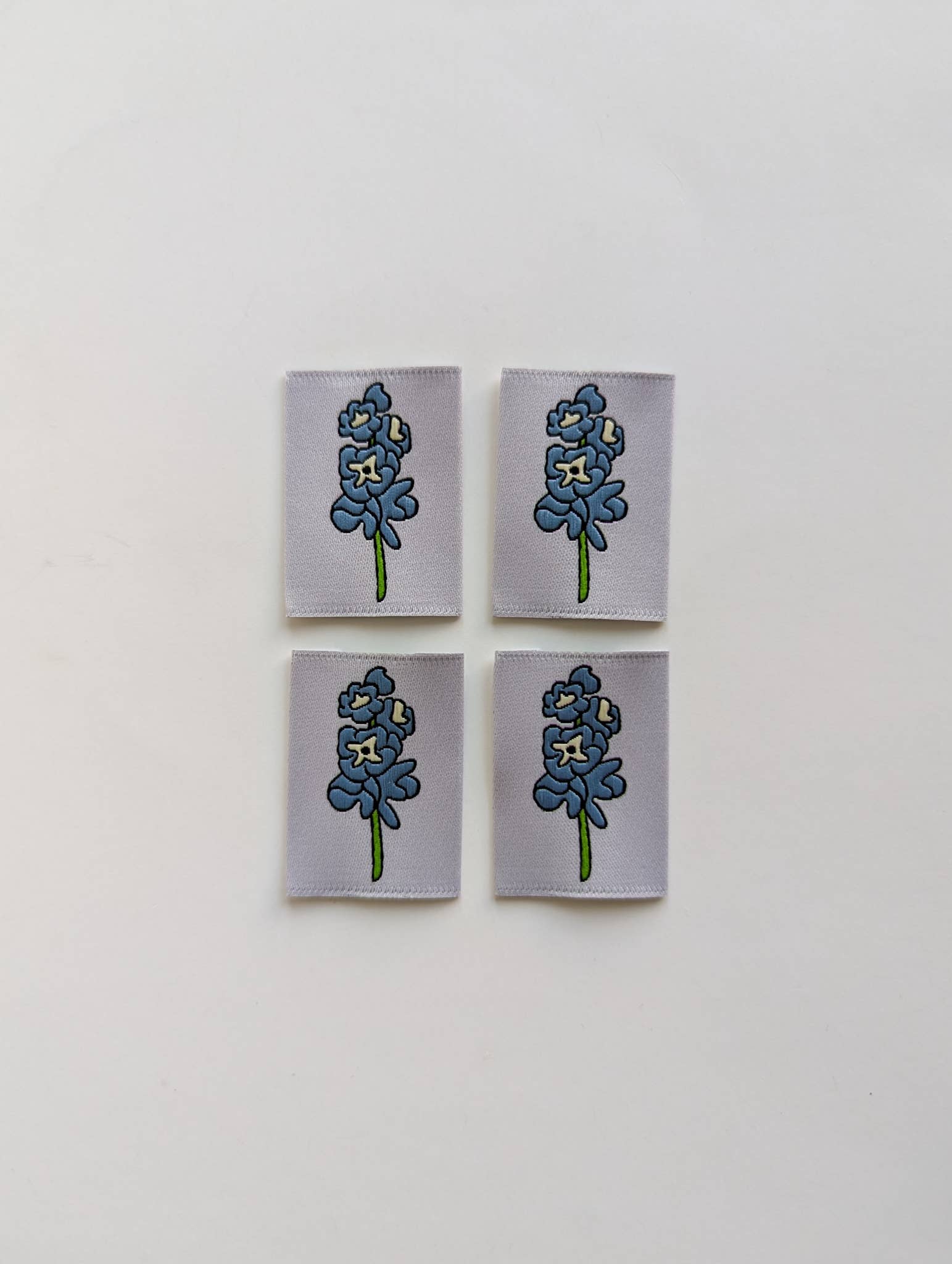 Intensely Distracted – wholesale Craft supplies – July Delphiniums | Woven Luxe Labels