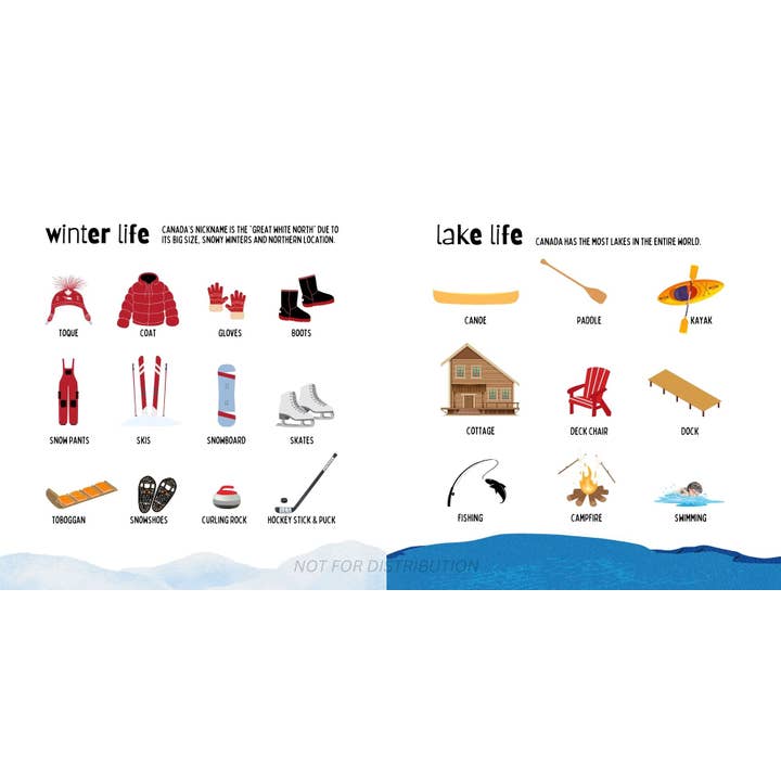 Doodle Paw Press - Wholesale Book - Kids - The Most Canadian Baby Book Ever Eh! Canada Theme Baby Book