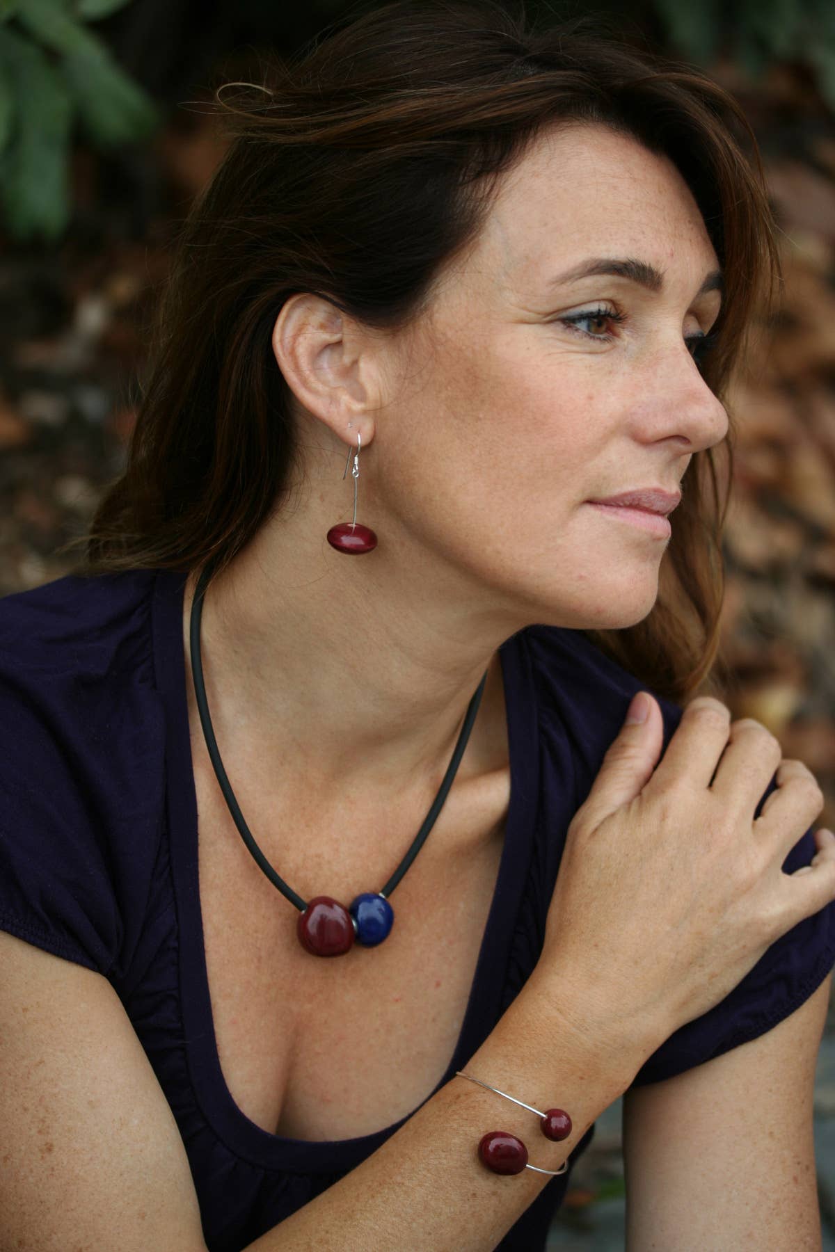 ANDREANI CRÉATIONS - Wholesale Beaded/Pearl Necklace - Pebble necklace81