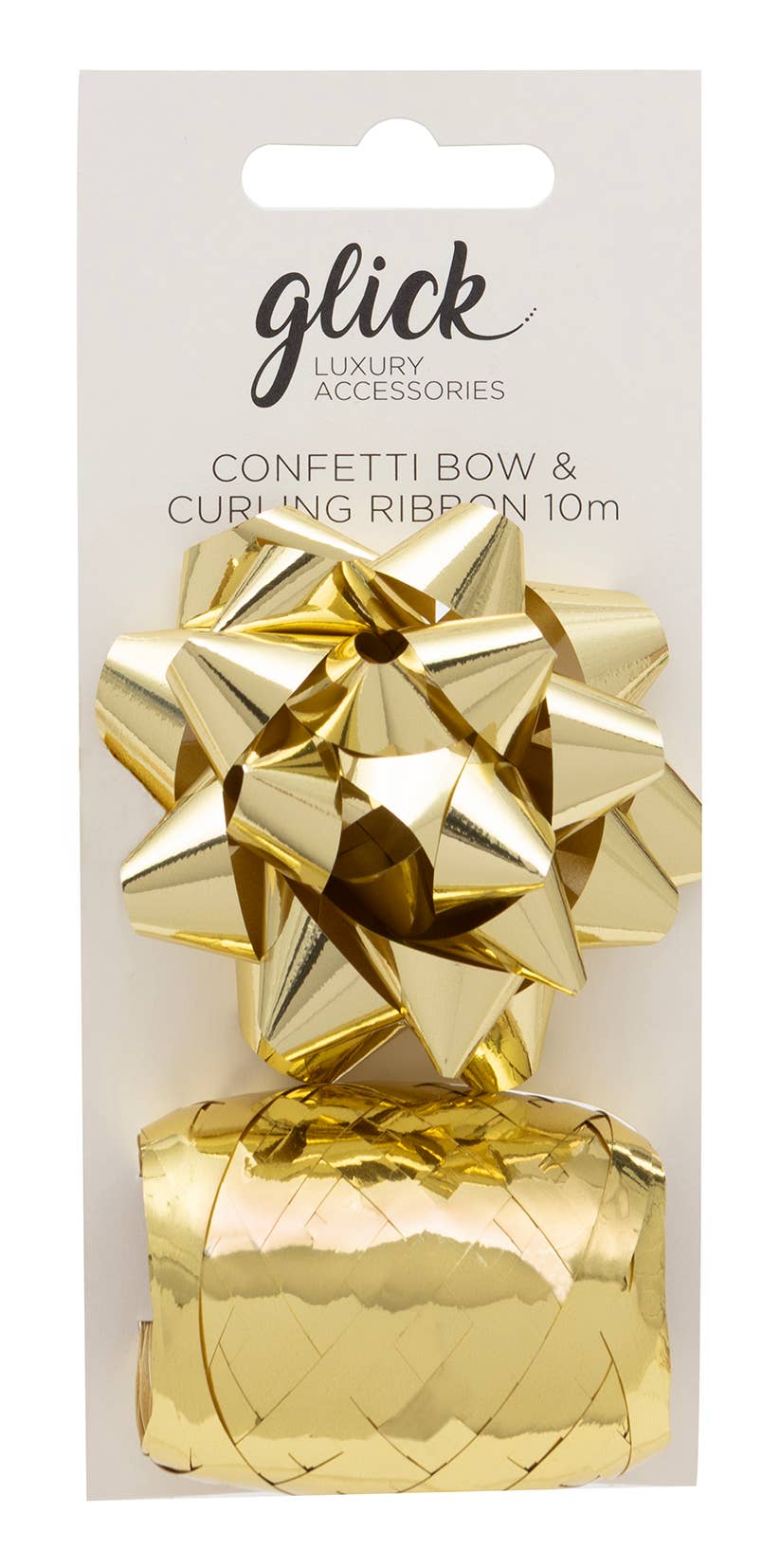 Glick – Engroshandel Bånd – BUE/CURLINGBÅND MULTIPAKKE METALLISK GULD1