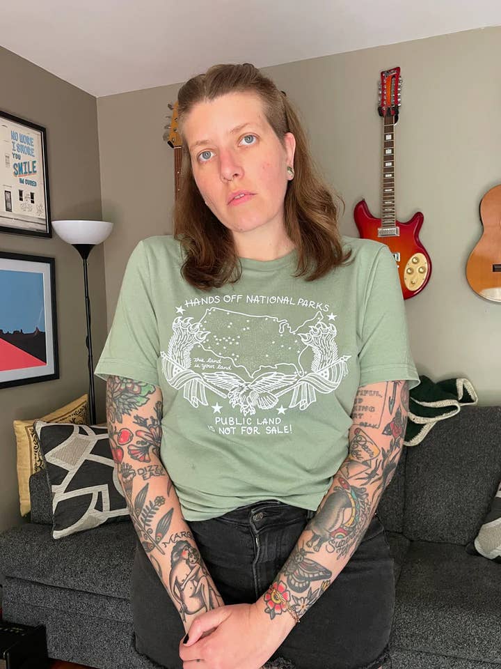 National Parks Tee Shirt for wholesale by KWT Designs