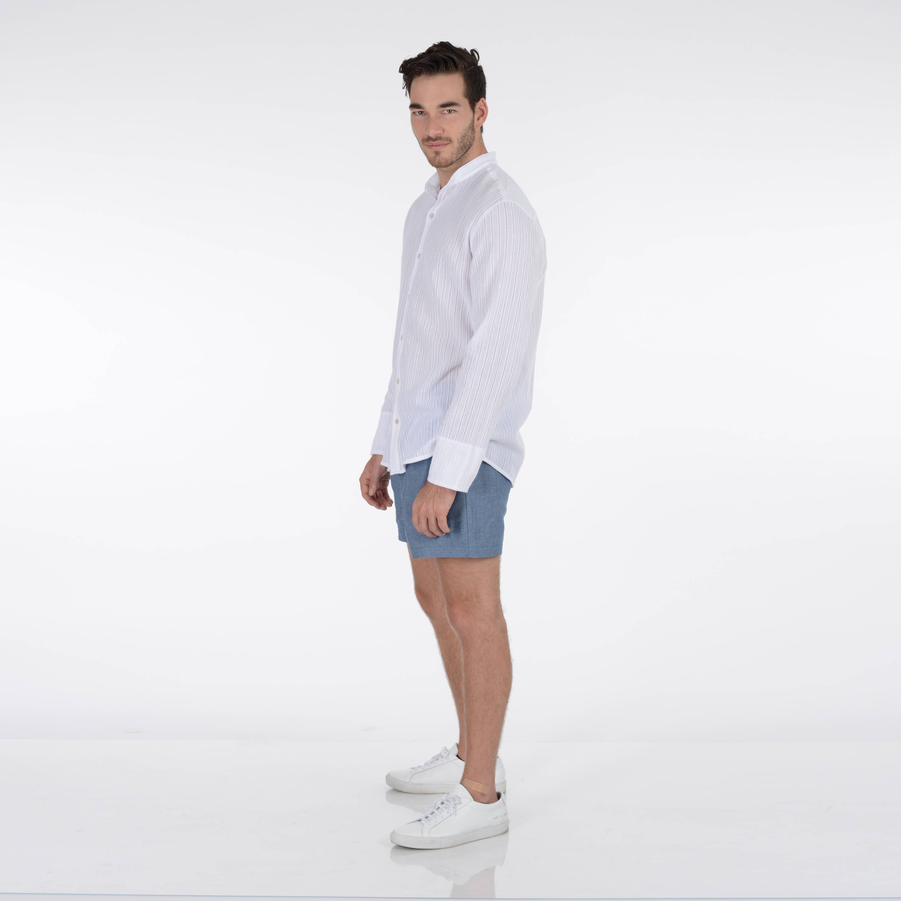 Luis Aponte - Wholesale Button Down Shirt - Men's - Fontana Top3