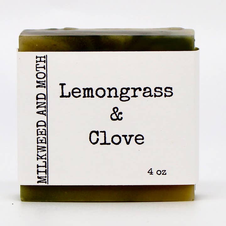 Lemongrass Patchouli Clove for wholesale by Milkweed and Moth