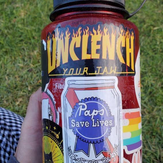 The Peach Fuzz - Wholesale Sticker - Paps Save Lives Sticker2