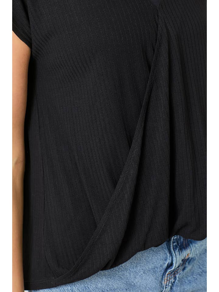 Mystree - Wholesale Knit Top - Women's - 60952 Surplice Neck Top6