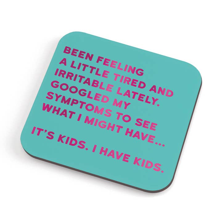 Symptome Coaster für den Großhandel von Redback Cards UK