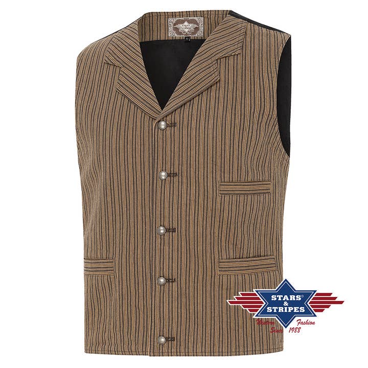 Stars & Stripes® - Wholesale Suit Vest - Men's - Old-style vest - Earl