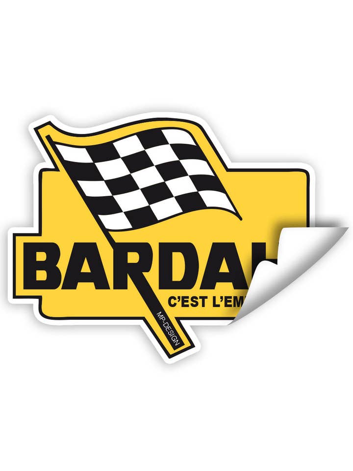 High-quality sticker "Bardahf, it's the swerve" for wholesale by Peye et Meye