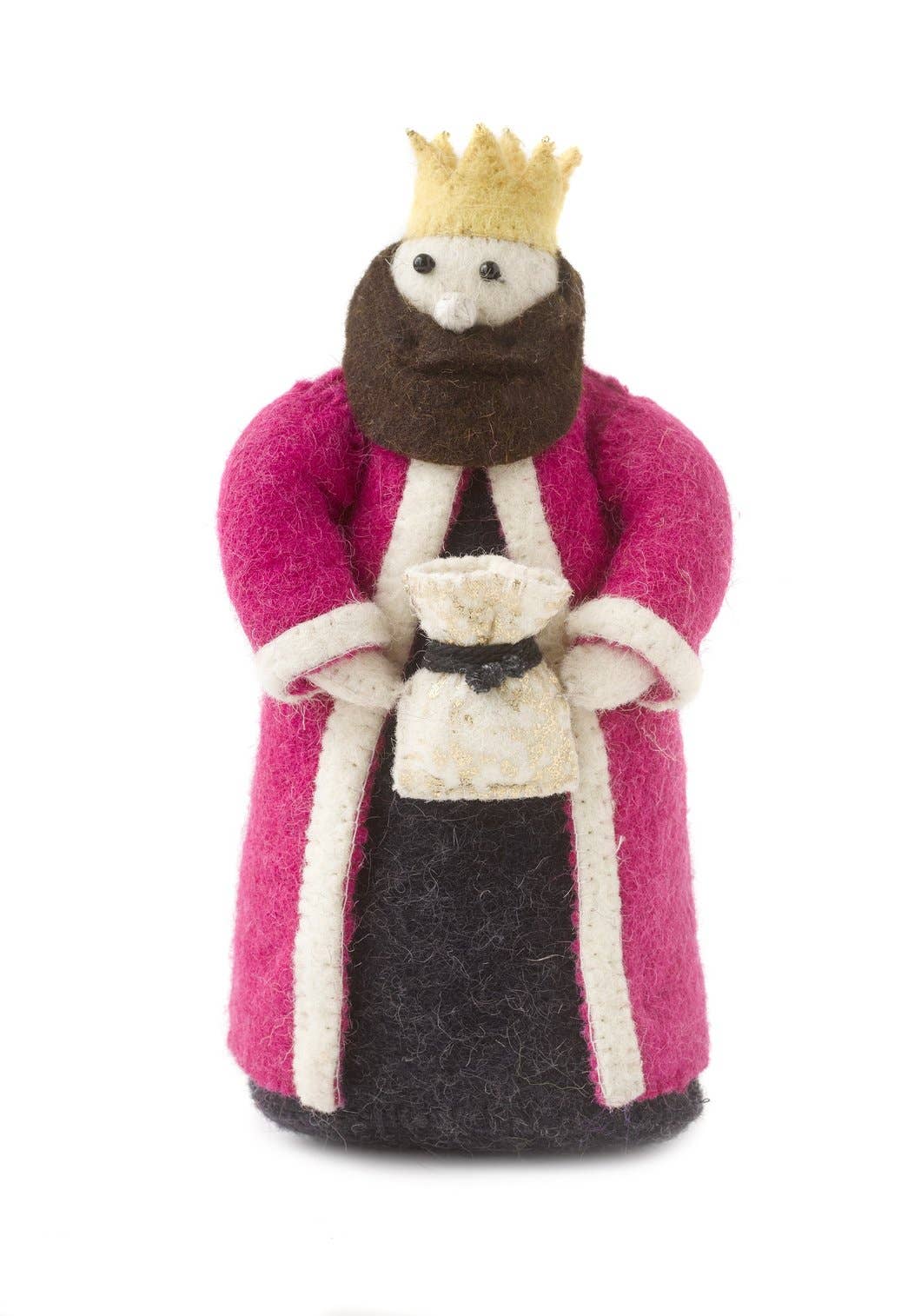 Arcadia Home - Wholesale Nativity Scene Decor - Christmas Nativity Scene in Hand Felted Wool, Manger, Creche3