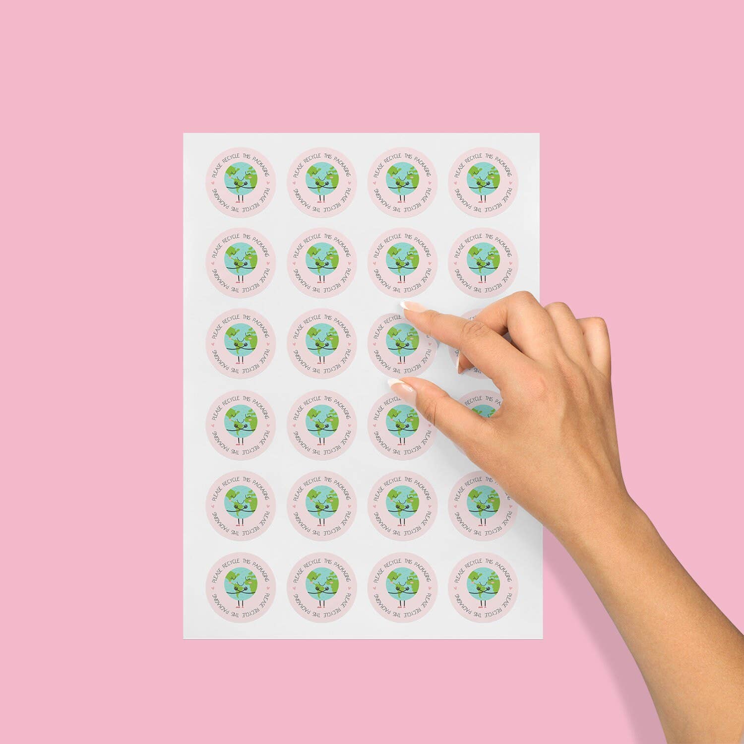 SR Creative Studio – wholesale Sticker – Eco-Friendly Recycled Packaging Matte Stickers