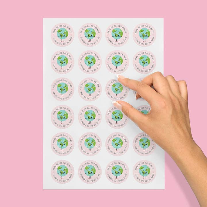 SR Creative Studio – wholesale Sticker – Eco-Friendly Recycled Packaging Matte Stickers0