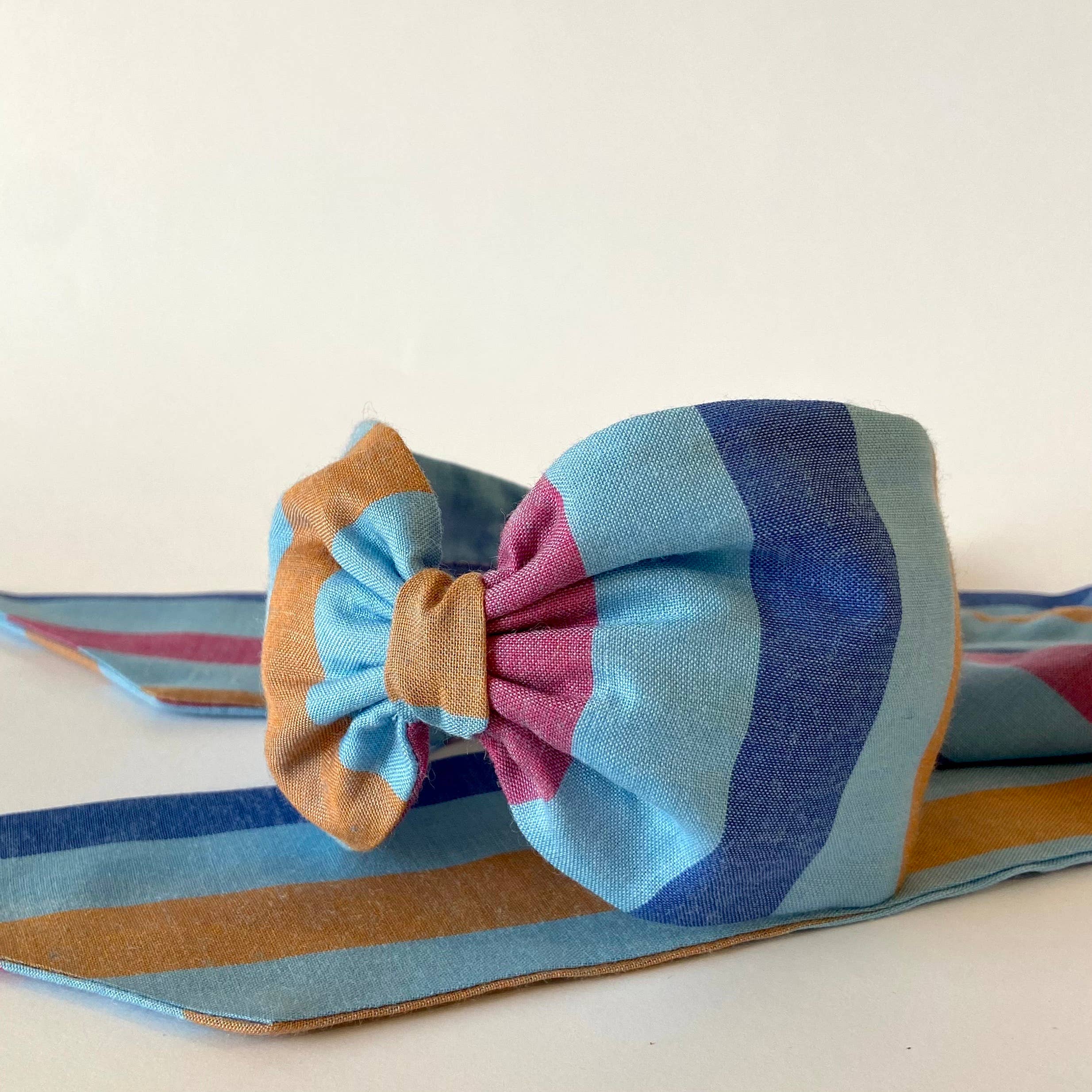 Nuevemi - Wholesale Fashion Headband - Women's - Headband - Vera Striped Knot Turban3