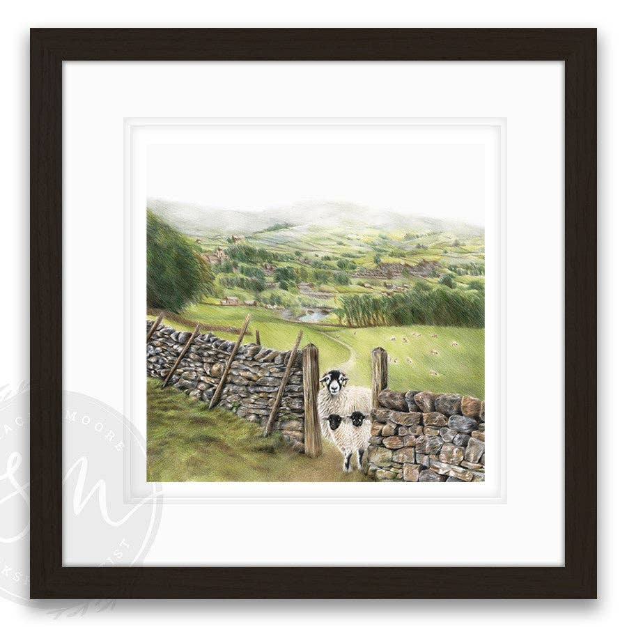 Stacey Moore Ltd - Wholesale Art Print - Welcome to The Dales8