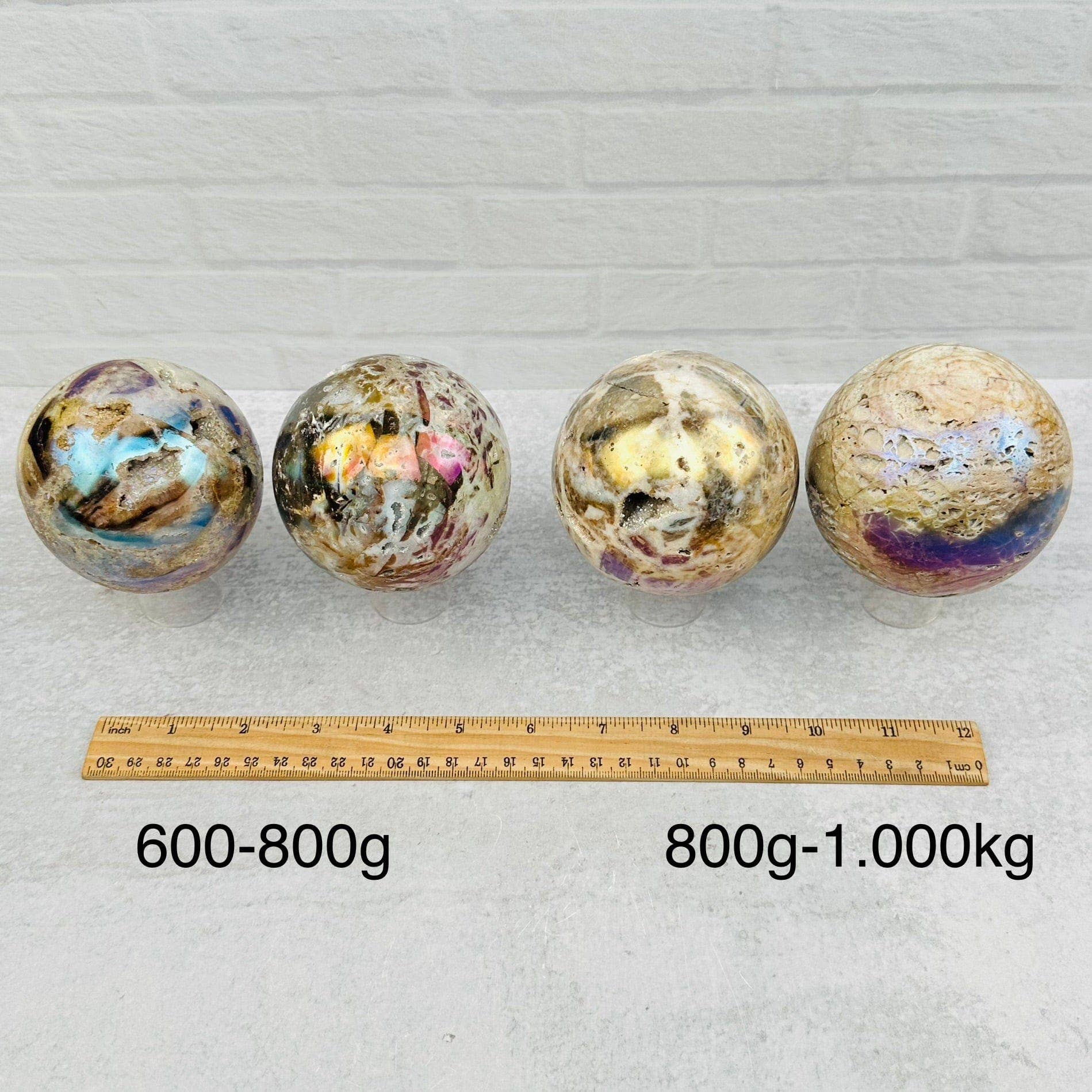 Rock Paradise - Vente Pierre et cristal de spiritualité - Sphalérite Angel Aura, boule de cristal, au poids7