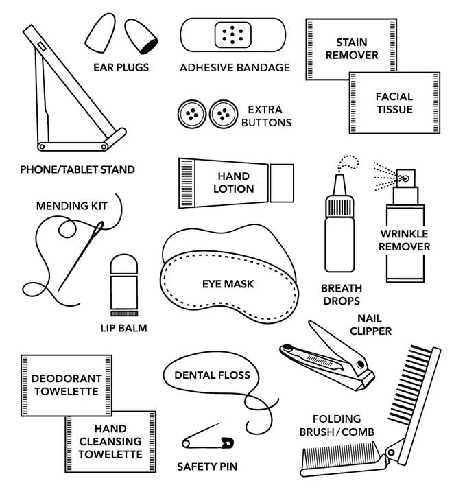 Pinch Provisions - Wholesale Travel Set - Bon Voyage Travel Kit