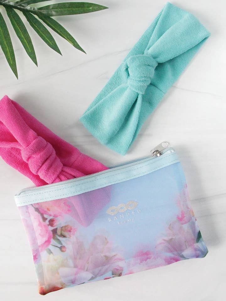 Island Splendor Headwrap Set With Spa Bag for wholesale by BANDED