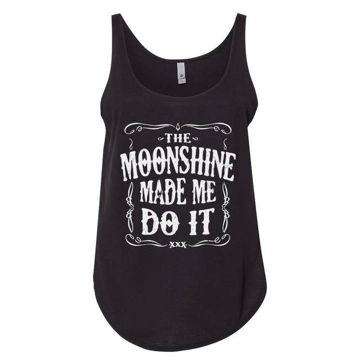 Débardeur The Moonshine Made Me Do It pour femme pour la vente par Wi-Wear