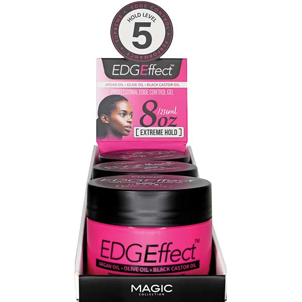 Majestic Wholesale - Wholesale Hair Styling Gel/Mousse - EDGEFFECT EDGE GEL EXTREME HOLD 1OZ 3.38OZ 8OZ2