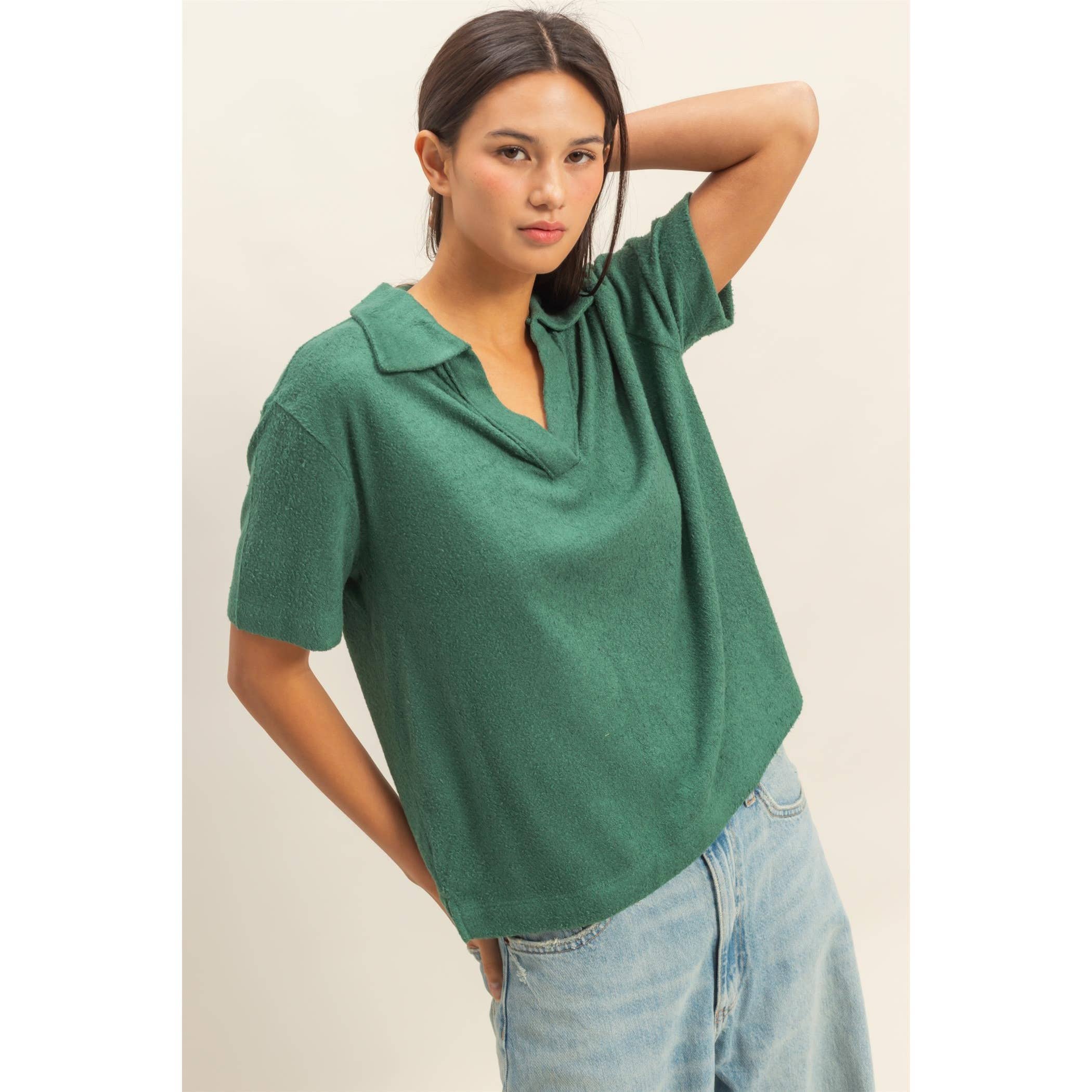 HYFVE - Wholesale Shirt - Women's - Collared Short-Sleeve Top20