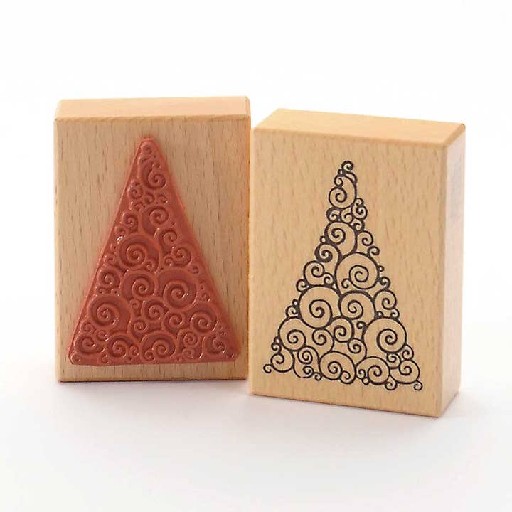 Heindesign - Wholesale Rubber/Decorative Stamp - Stamp: Christmas Tree For Bagels0