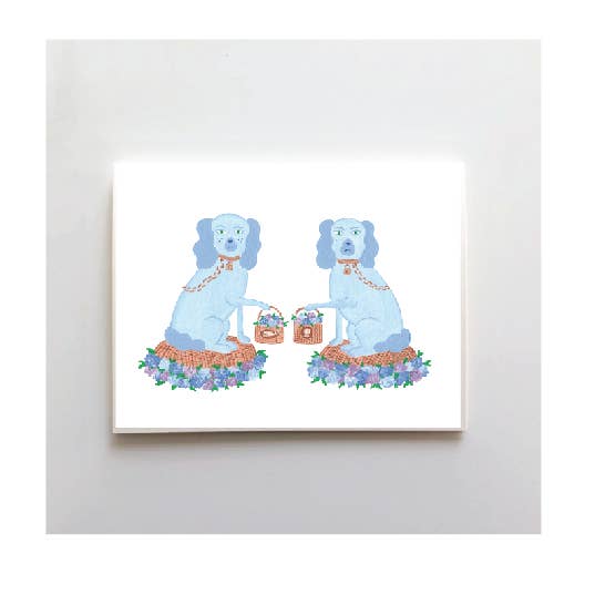Tisket and Tasket Greeting Card Set for wholesale by willa heart