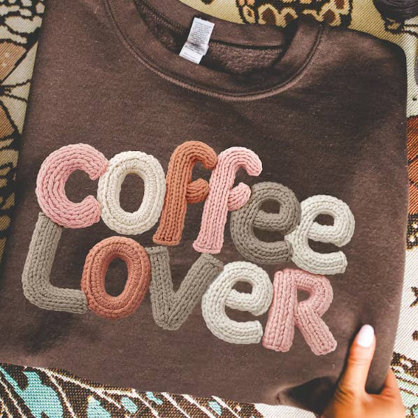 Coffee Lover Tee for wholesale by Sunflower Designs