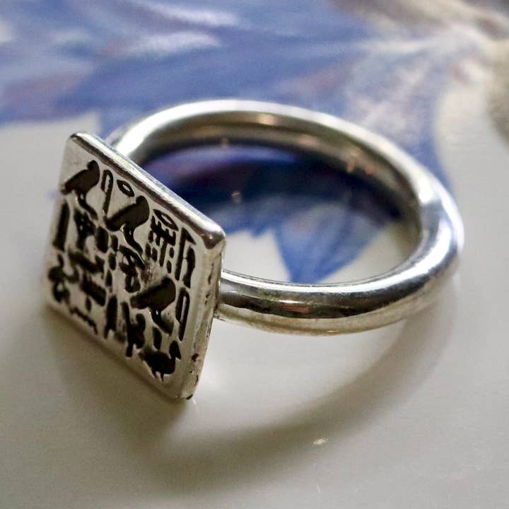 Ring of Priest Sienamun - Silver for wholesale by BoneNE, LLC