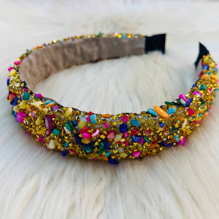 Queens Designs - Wholesale Fashion Headband - Women's - Confetti Headbands